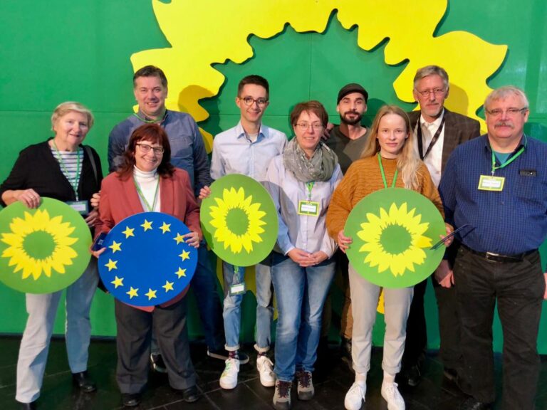 Grüne auf Bundesparteitag in Leipzig
