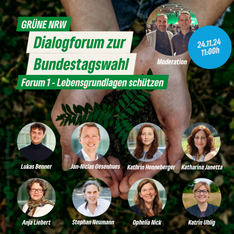 Graf moderiert für LAG Tierschutzpolitik eines der sieben Foren beim Dialogforum von GRÜNE NRW am 24.11.24